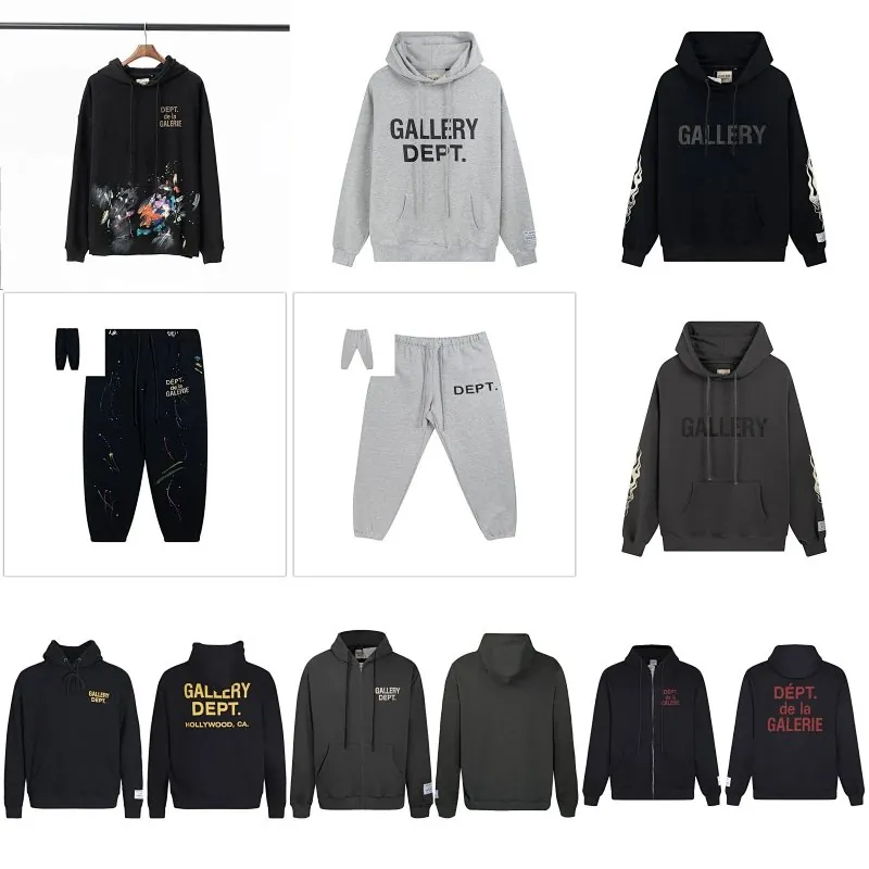 Gallery Dept Logo Hoodie Tracksuit Collection
