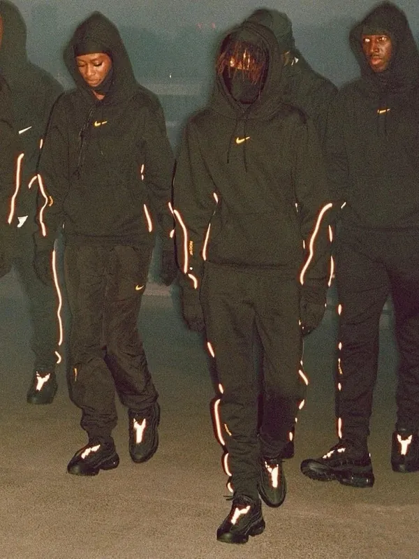 Nike Reflective Swoosh Hoodie Tracksuit