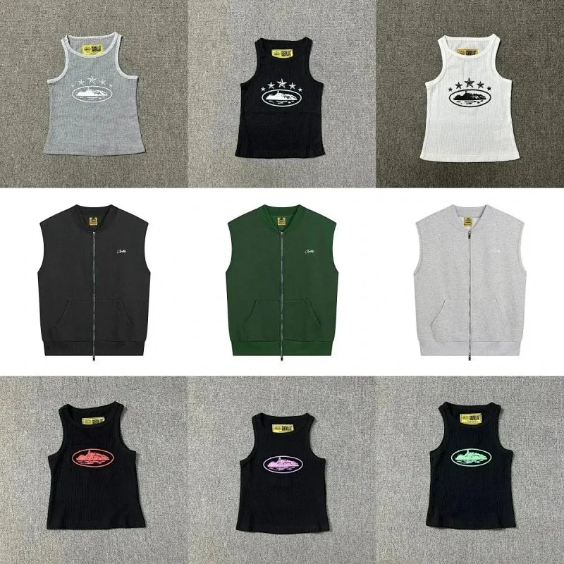 Corteiz Alcatraz Logo Tank Top Collection