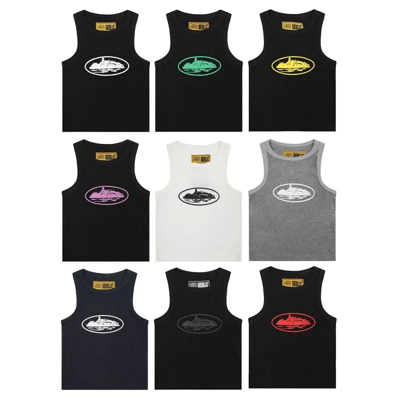 Corteiz Alcatraz Logo Tank Top Collection