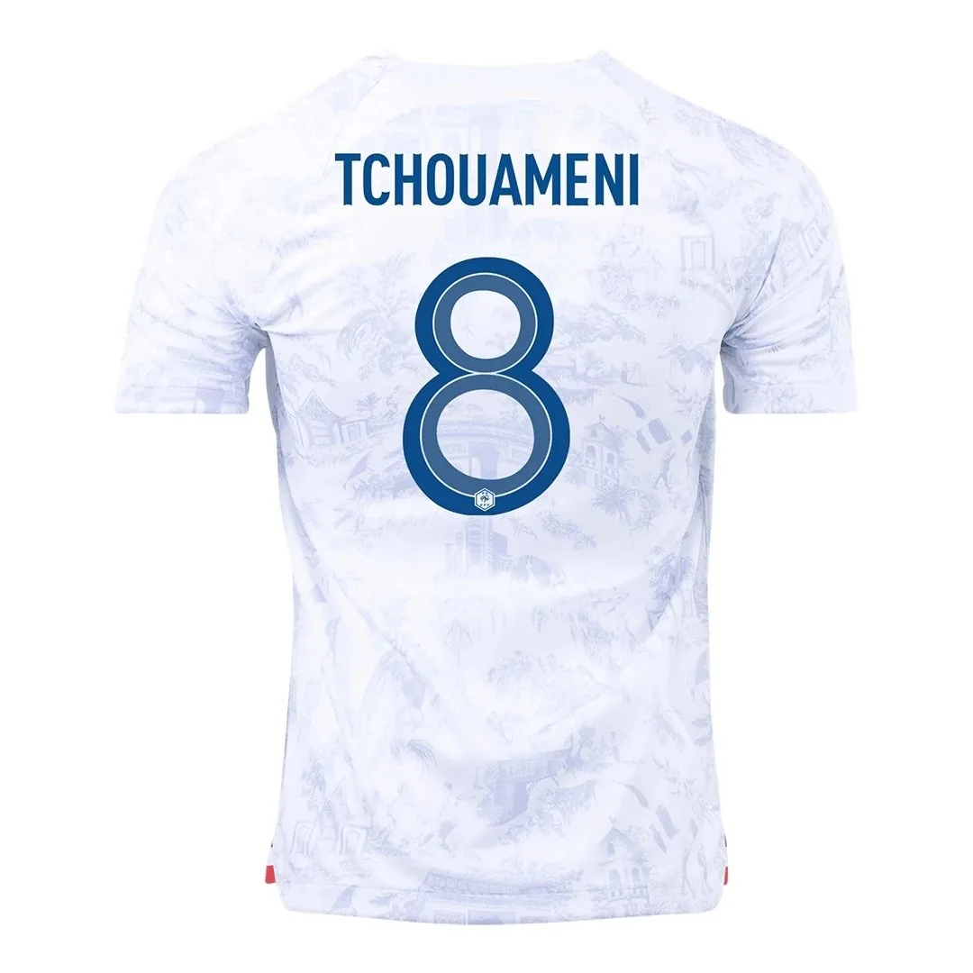 France 2022 Away Jersey – Tchouameni #8