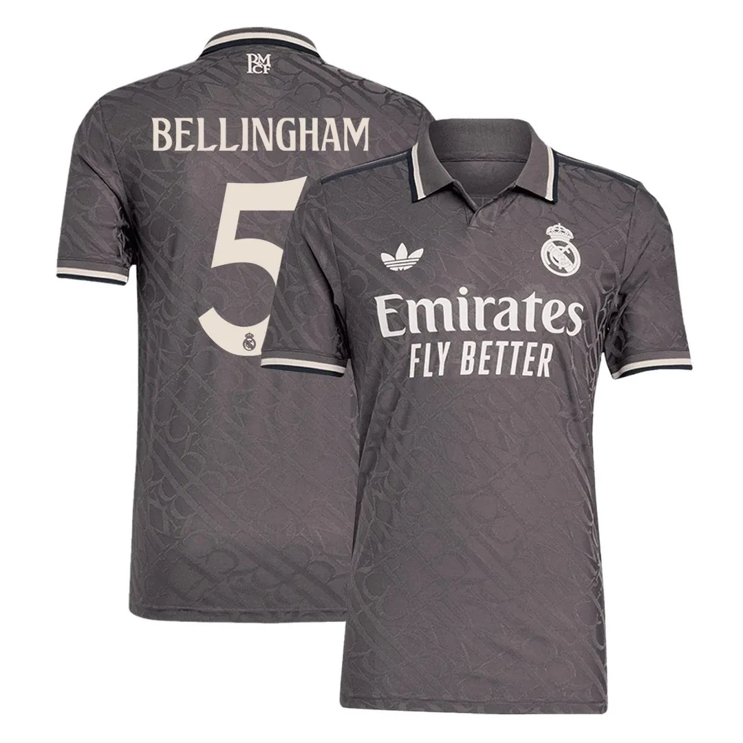 Real Madrid 2024/25 Third Away Jersey – Bellingham #5 (Player Version)