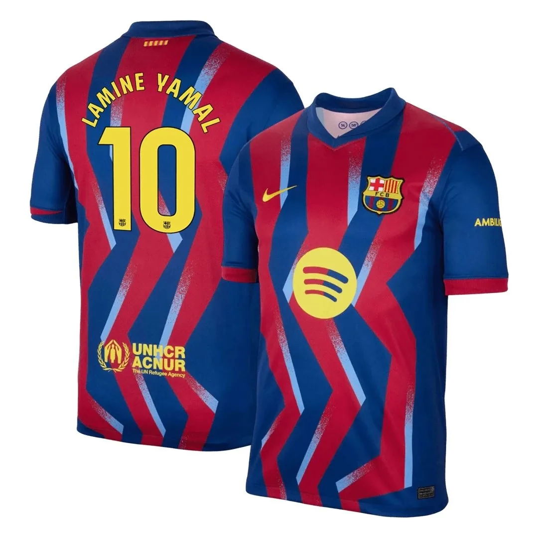 Barcelona 2025/26 Fourth Away Jersey – Lamine Yamal #10