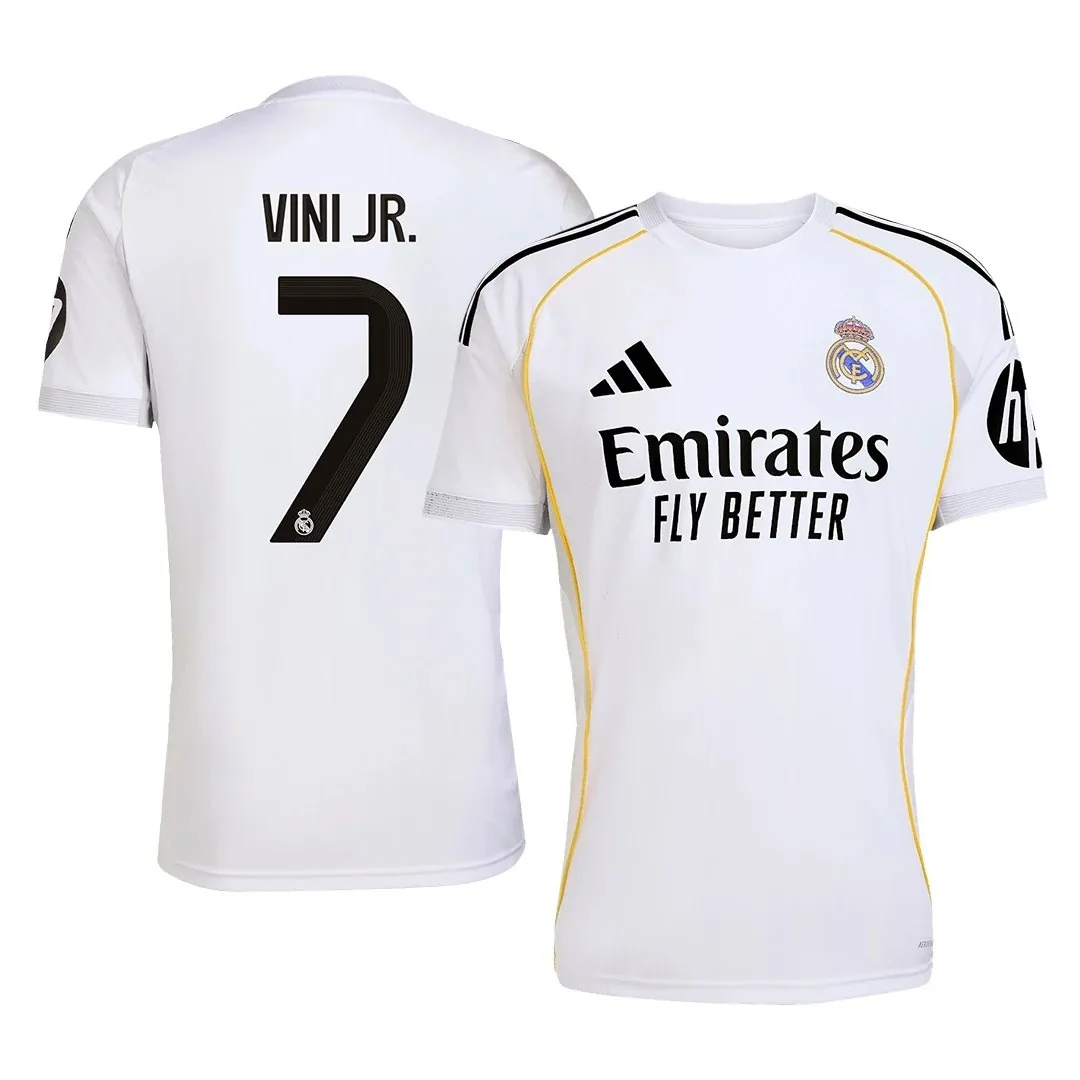 Real Madrid 2025/26 Home Jersey – Vinicius Jr #7