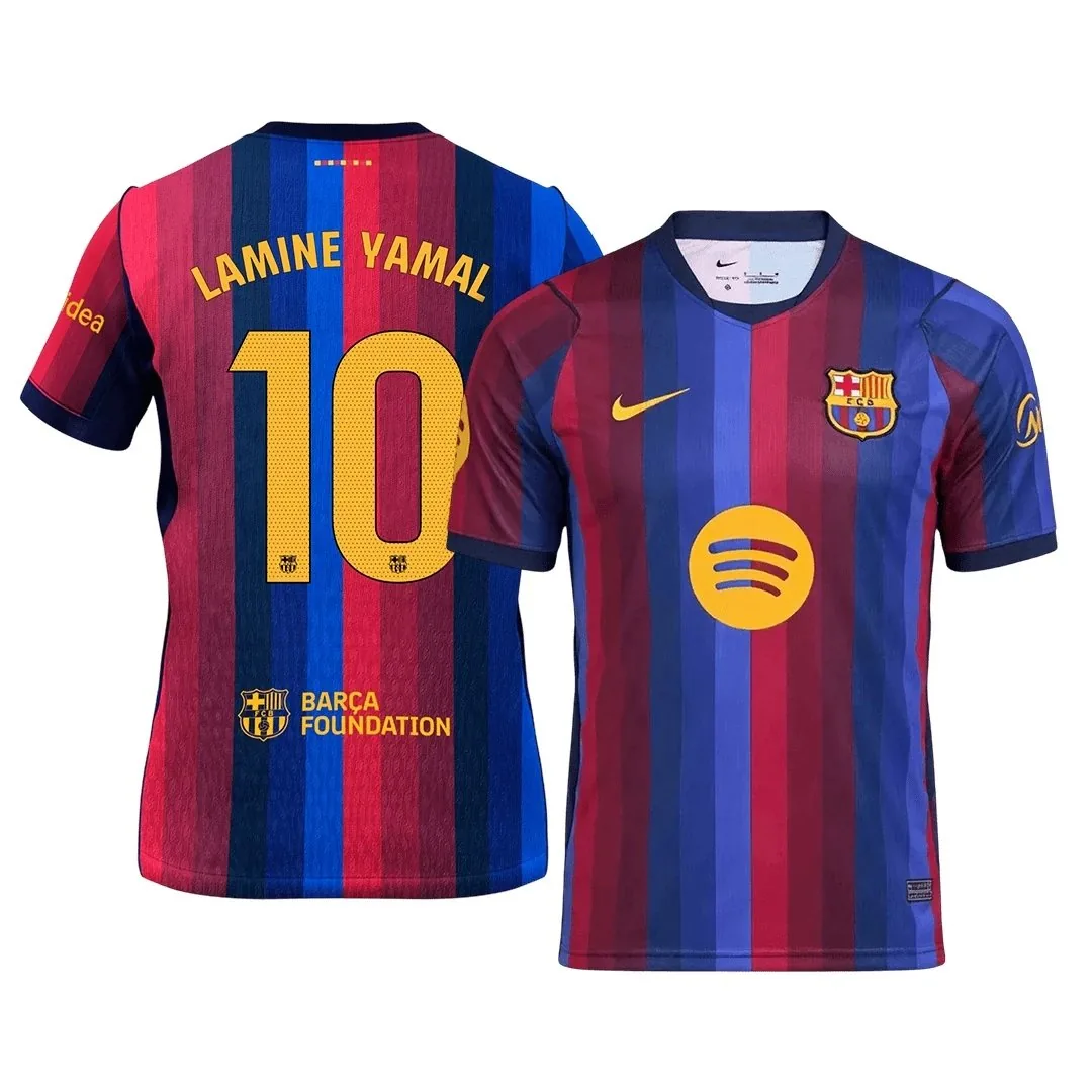 Barcelona 2026/27 Home Jersey – Lamine Yamal #10