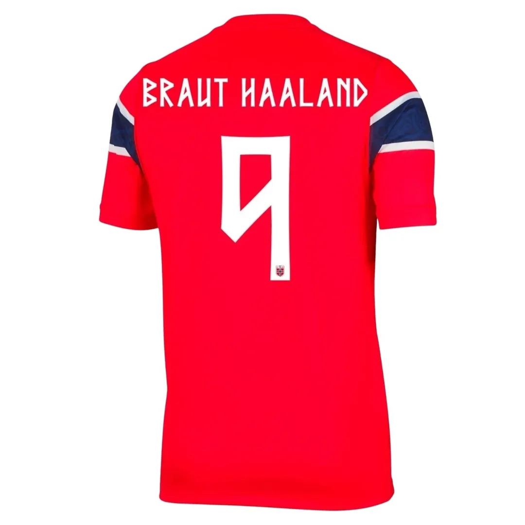 Norway 2026 Home Jersey – Haaland #9 (Player Version)