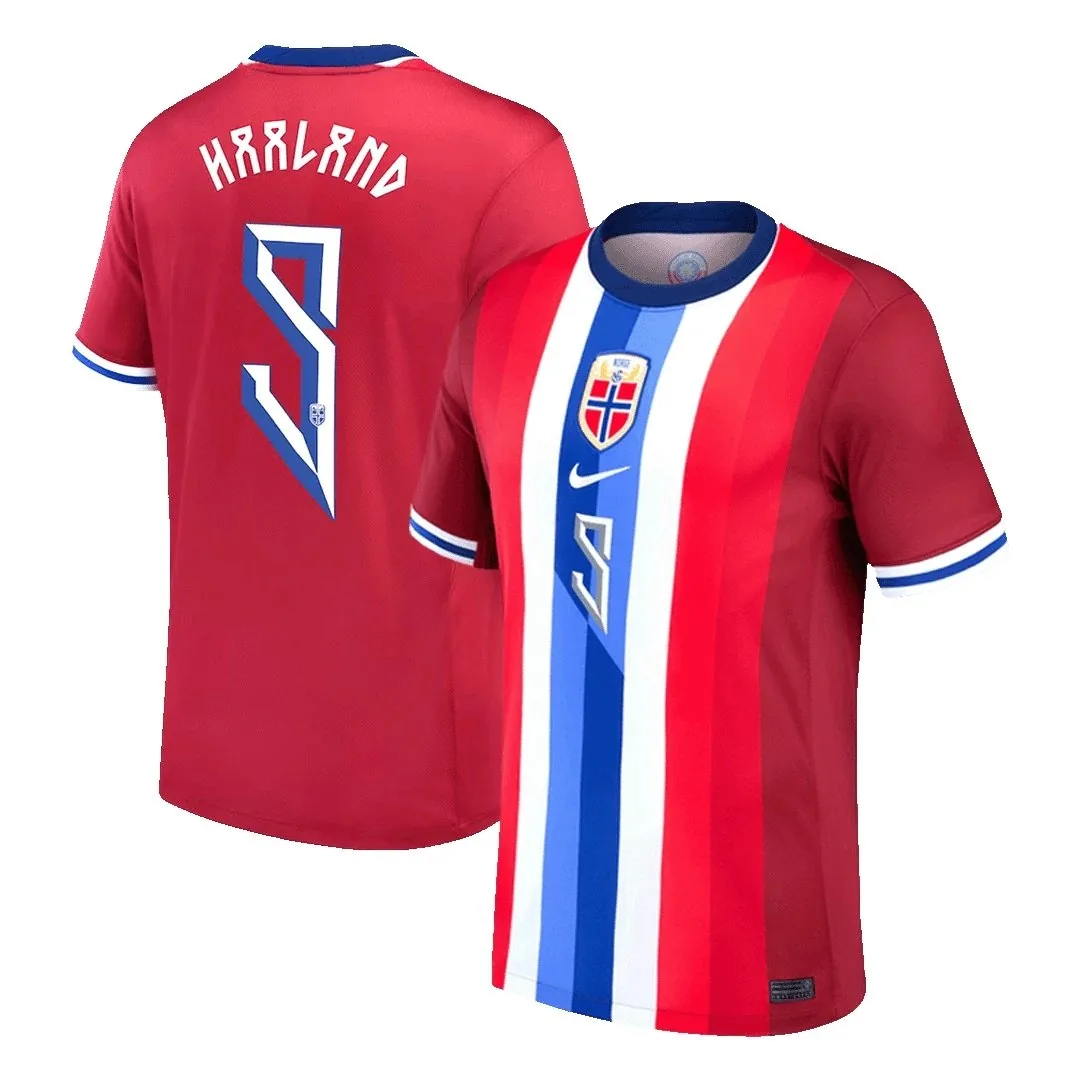 Norway 2024 Home Jersey – Haaland #9