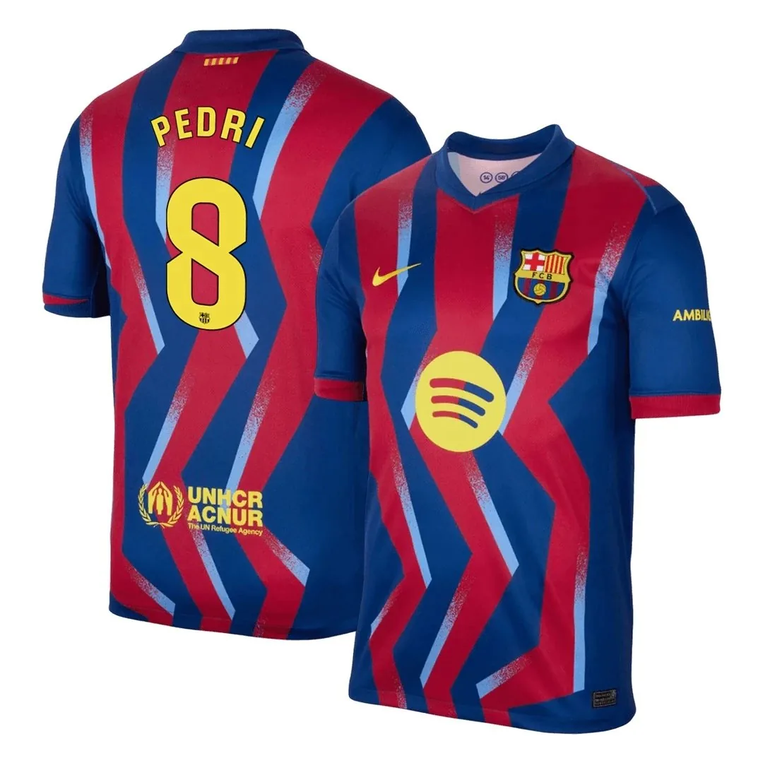 Barcelona 2025/26 Fourth Away Jersey – Pedri #8