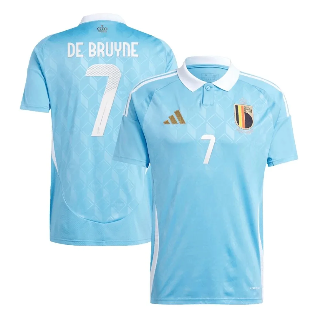 Belgium 2024 Away Jersey – De Bruyne #7