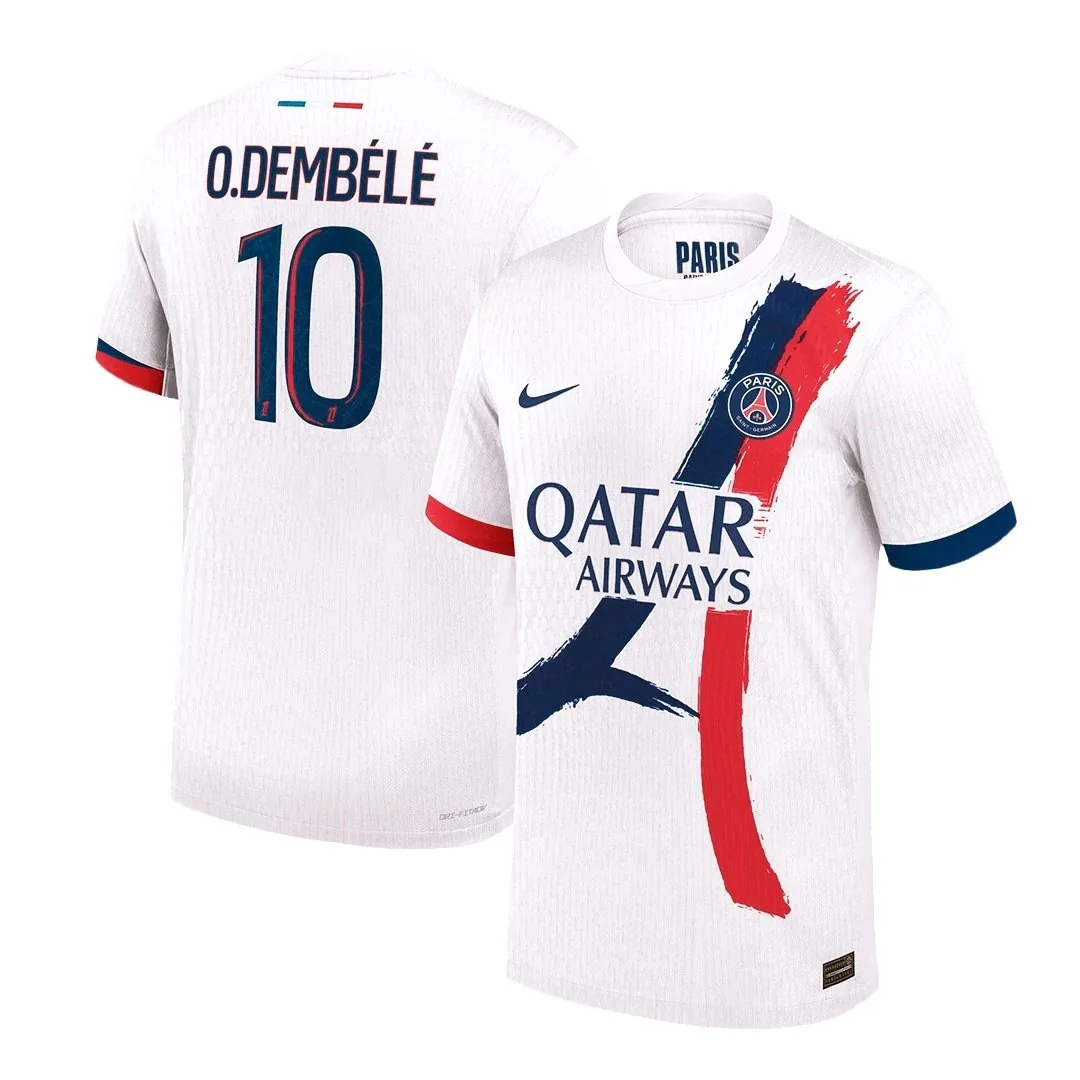 Paris Saint-Germain 2025/26 PSG Away Jersey – Dembele #10 (Player Version)