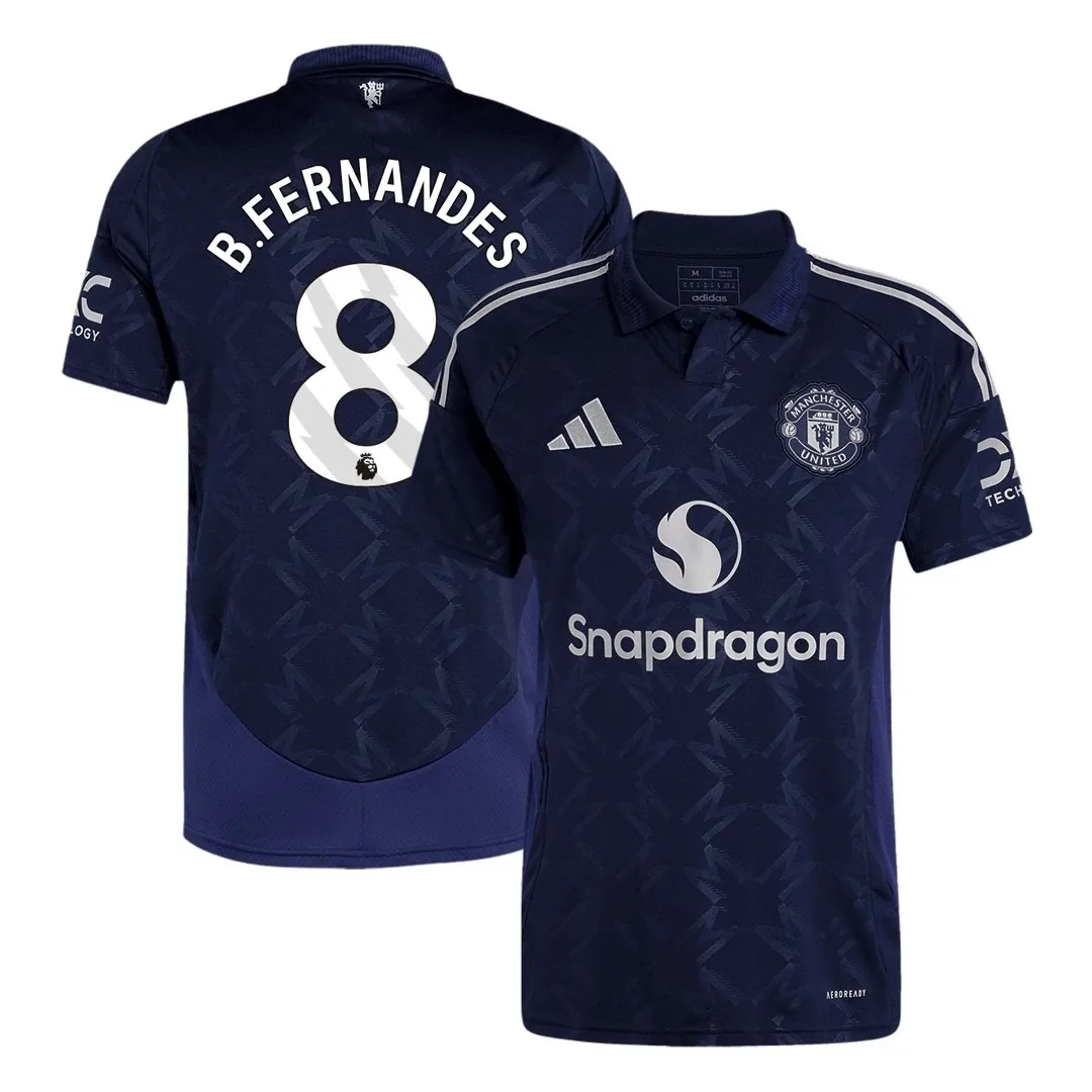 Manchester United 2024/25 Away Jersey – Bruno Fernandes #8