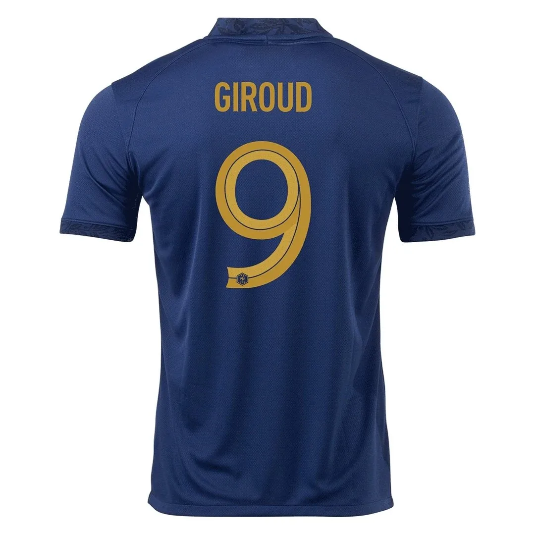 France 2022 Home Jersey – Giroud #9