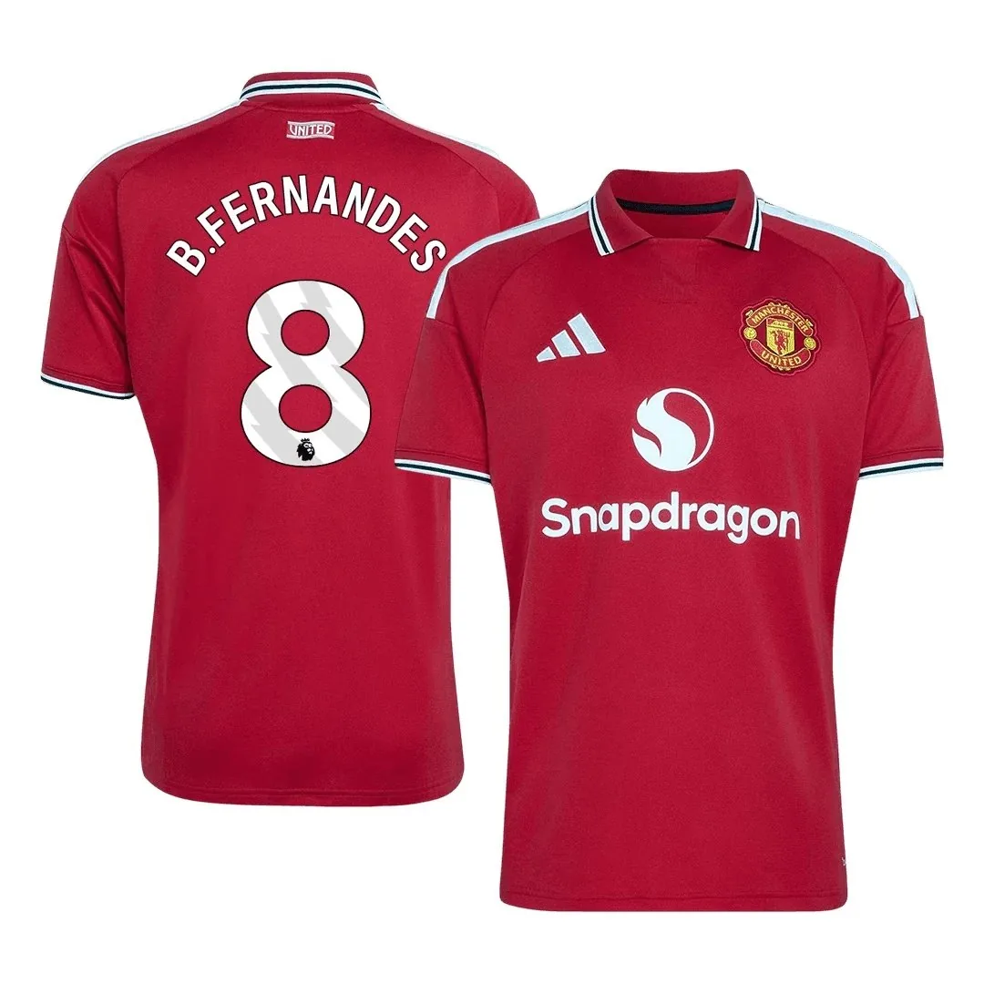Manchester United 2026/27 Home Jersey – Bruno Fernandes #8