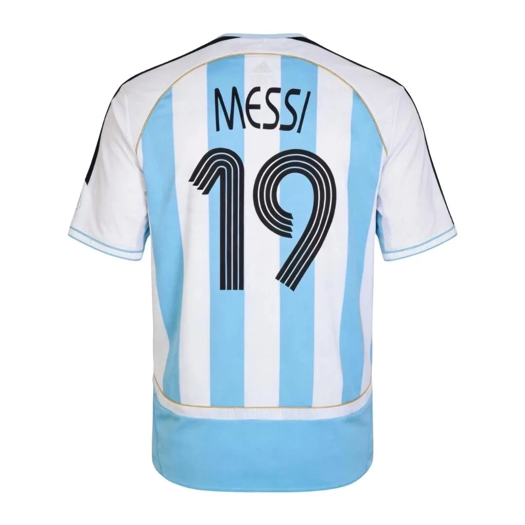 Argentina 2006 Home Jersey – Messi #19