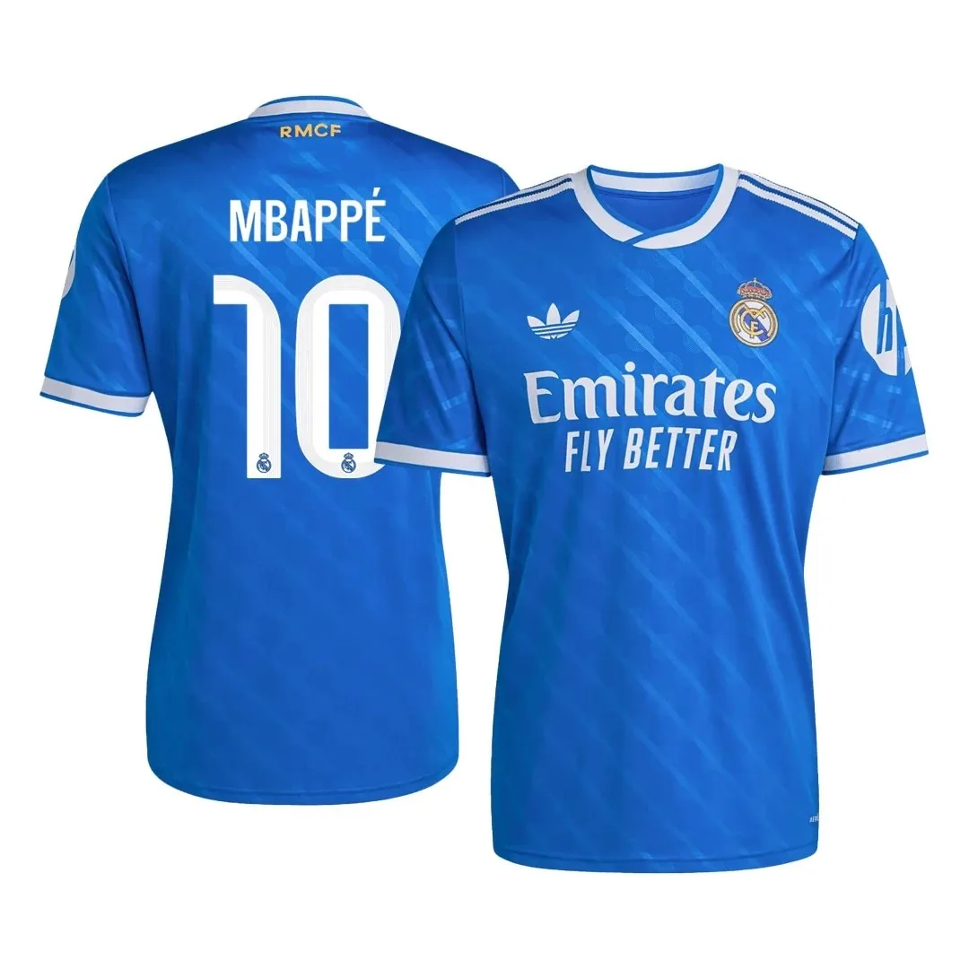 Real Madrid 2025/26 Third Away Jersey – Mbappé #10