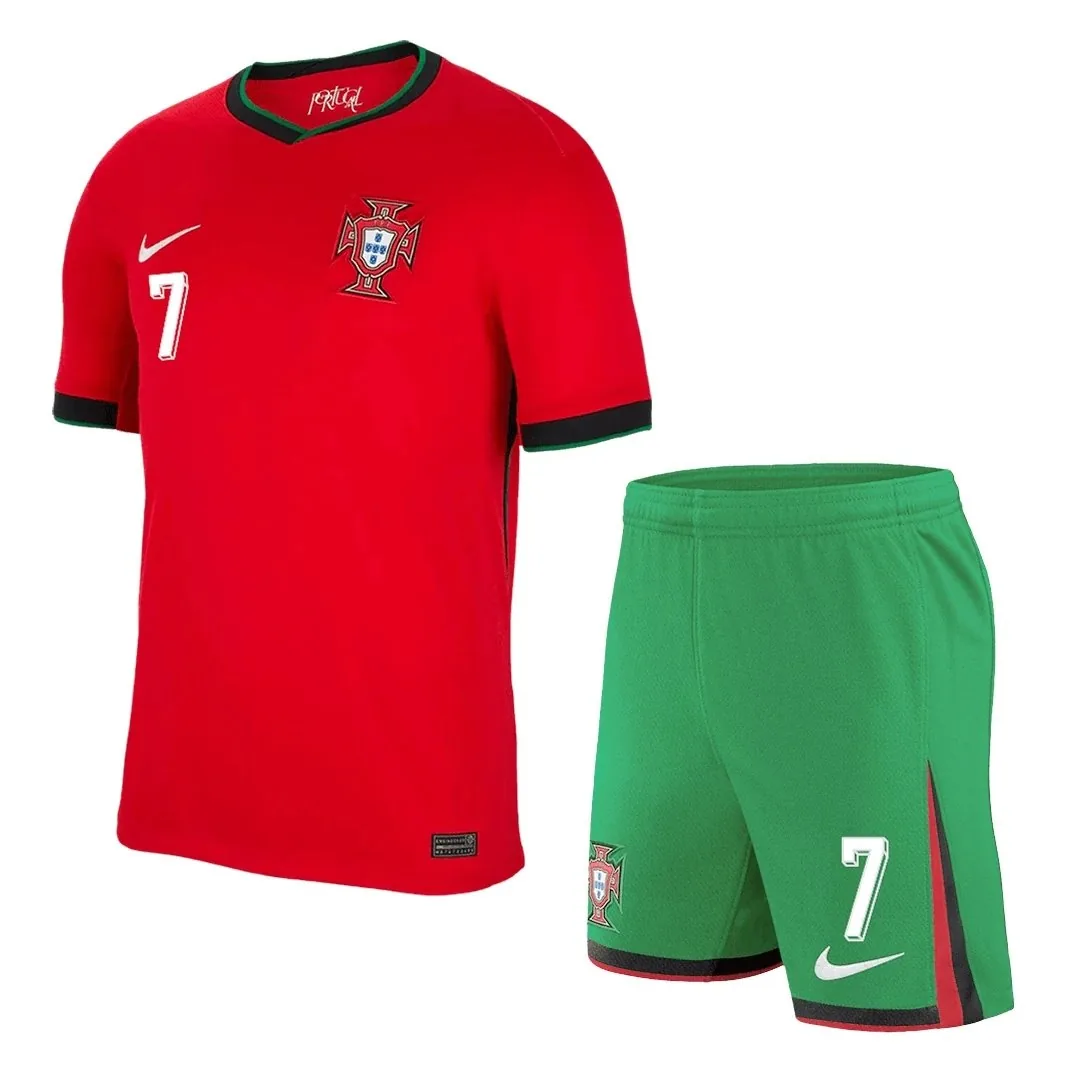 Portugal 2024 Home Jersey – Ronaldo #7