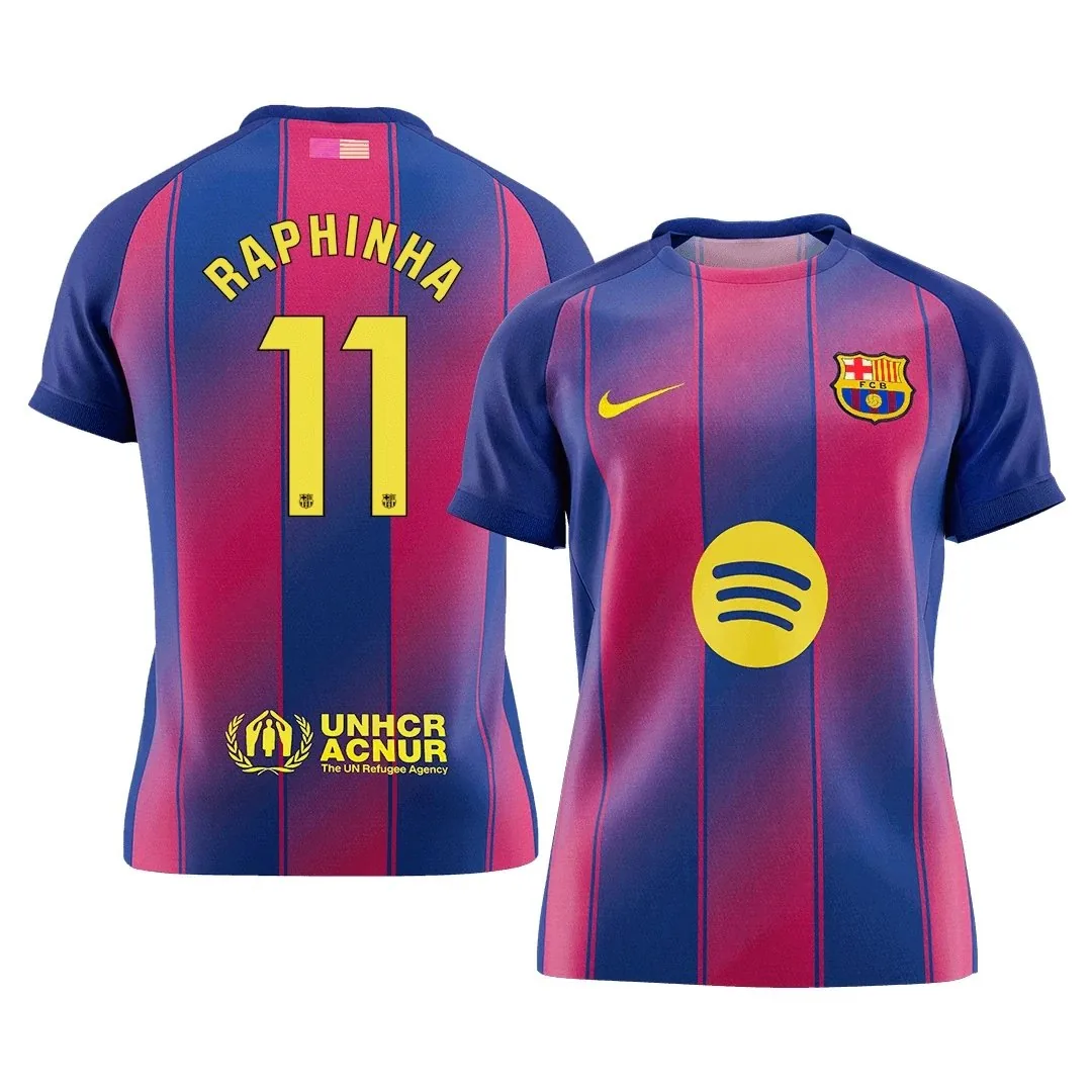 Barcelona 2025/26 Home Jersey – Raphinha #11