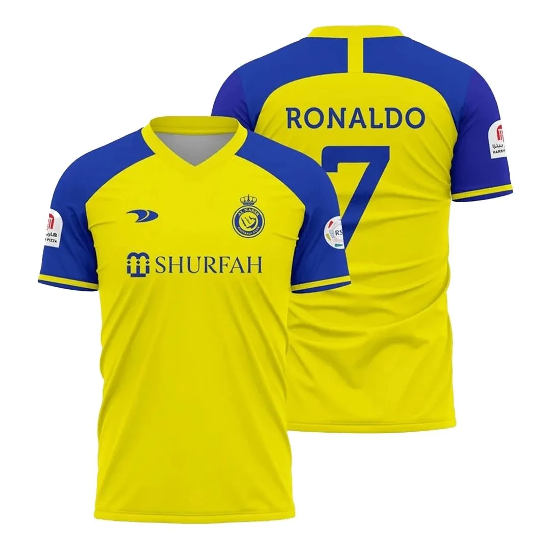 Al Nassr 2022/23 Home Jersey – Ronaldo #7