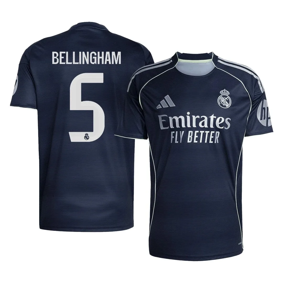 Real Madrid 2025/26 Away Jersey – Bellingham #5