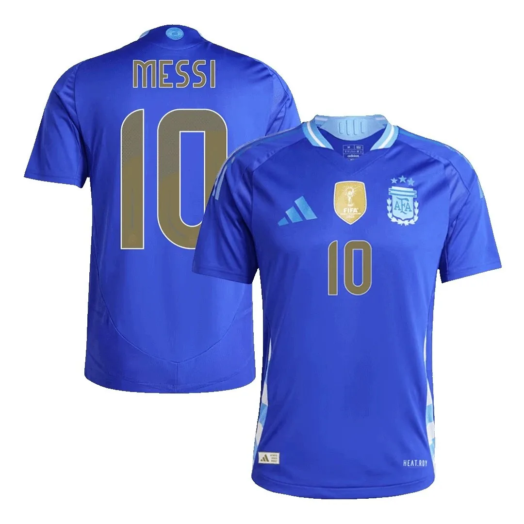 Argentina 2024 Away Jersey – Messi #10 (Player Version, Authentic)