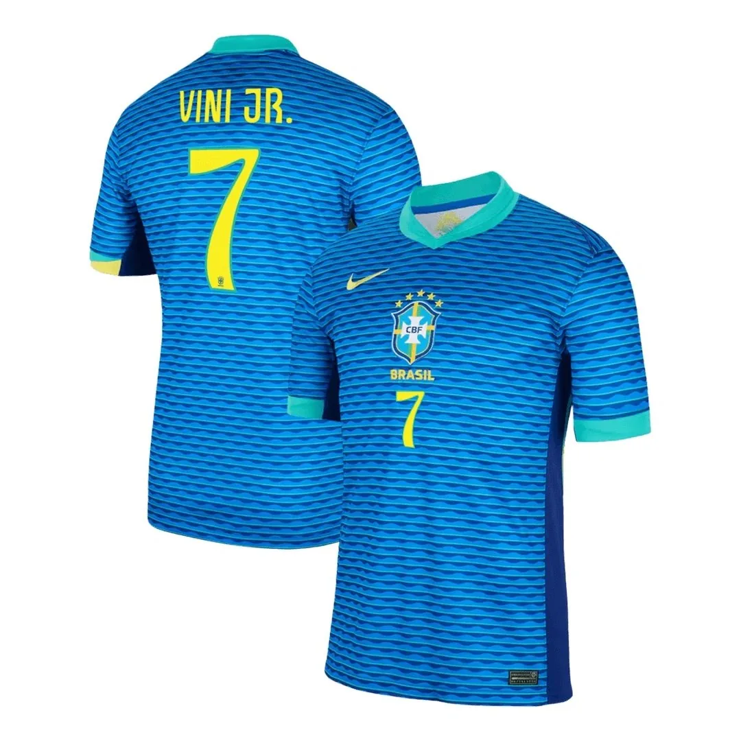 Brazil 2024 Away Jersey – Vinicius Jr #7