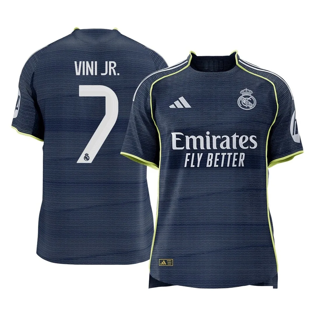 Real Madrid 2025/26 Away Jersey – Vinicius Jr #7 (Player Version)