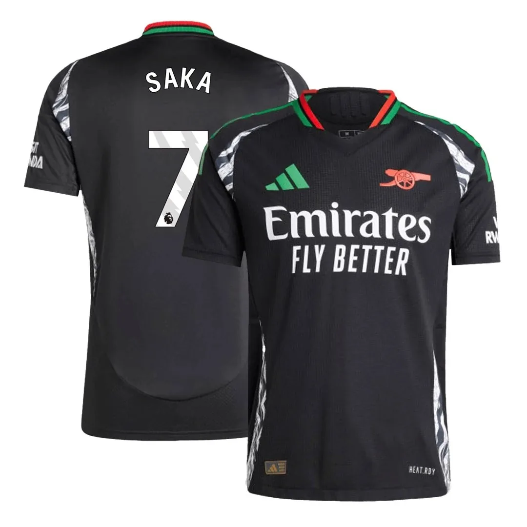 Arsenal 2024/25 Away Jersey – Saka #7 (Player Version)