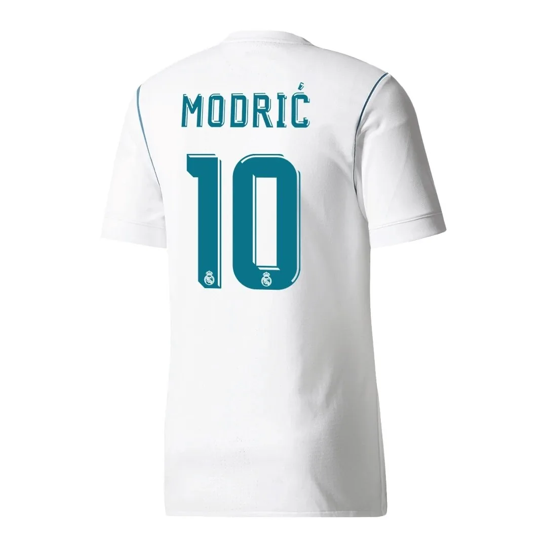 Real Madrid 2017/18 Home Jersey – Modric #10