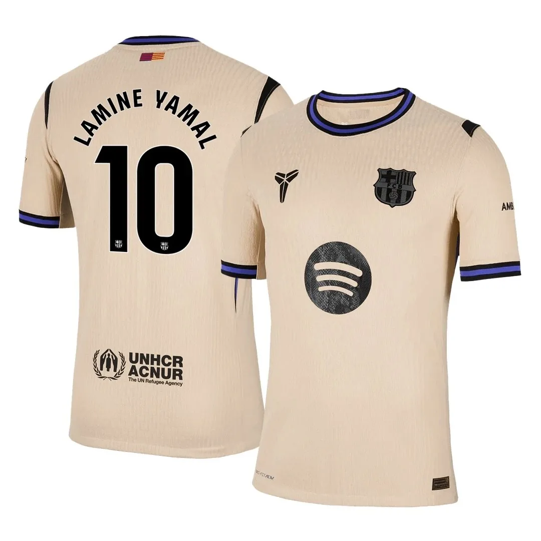 Barcelona 2025/26 Away Jersey – Lamine Yamal #10 (Player Version)