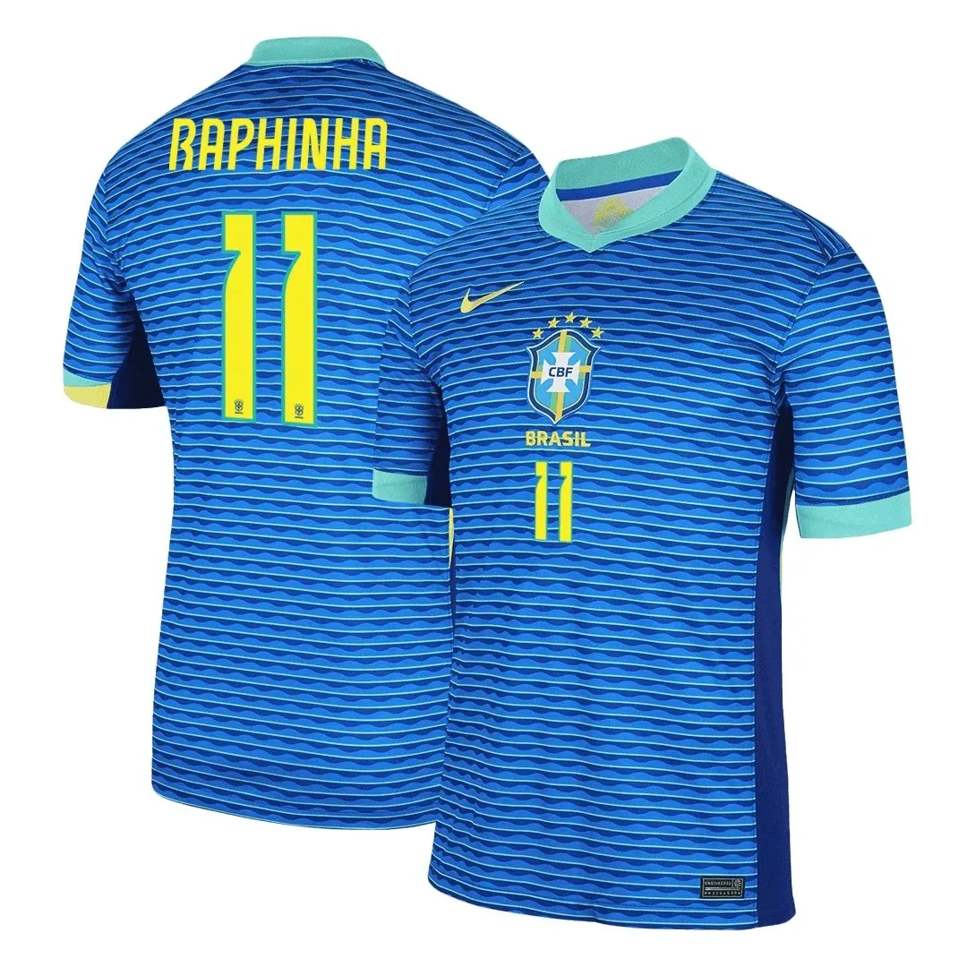 Brazil 2024 Away Jersey – Raphinha #11