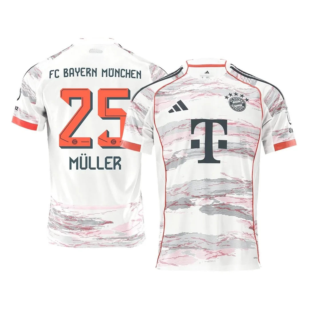 Bayern Munich 2025/26 Away Jersey – Muller #25