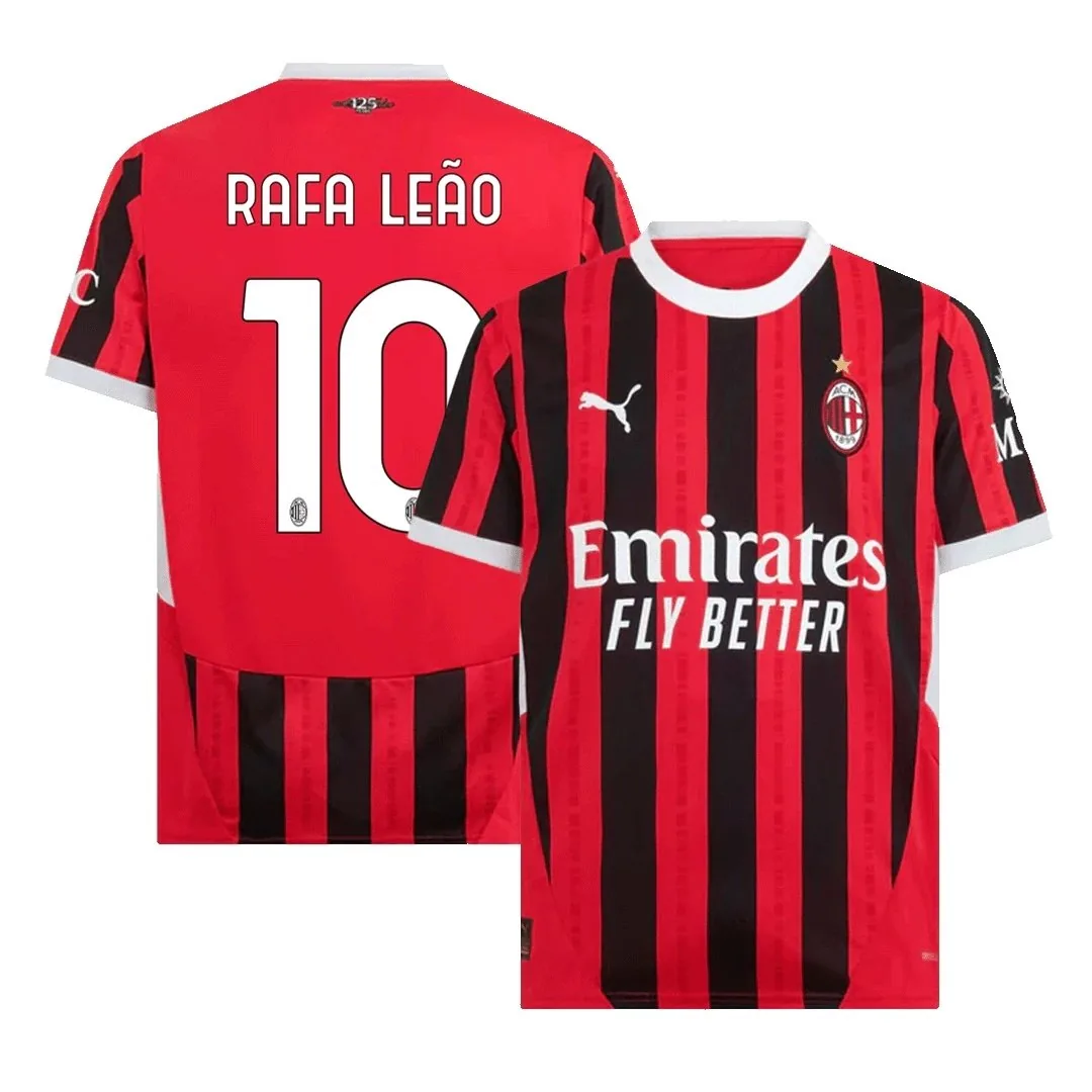 AC Milan 2024/25 Home Jersey – Leao #10