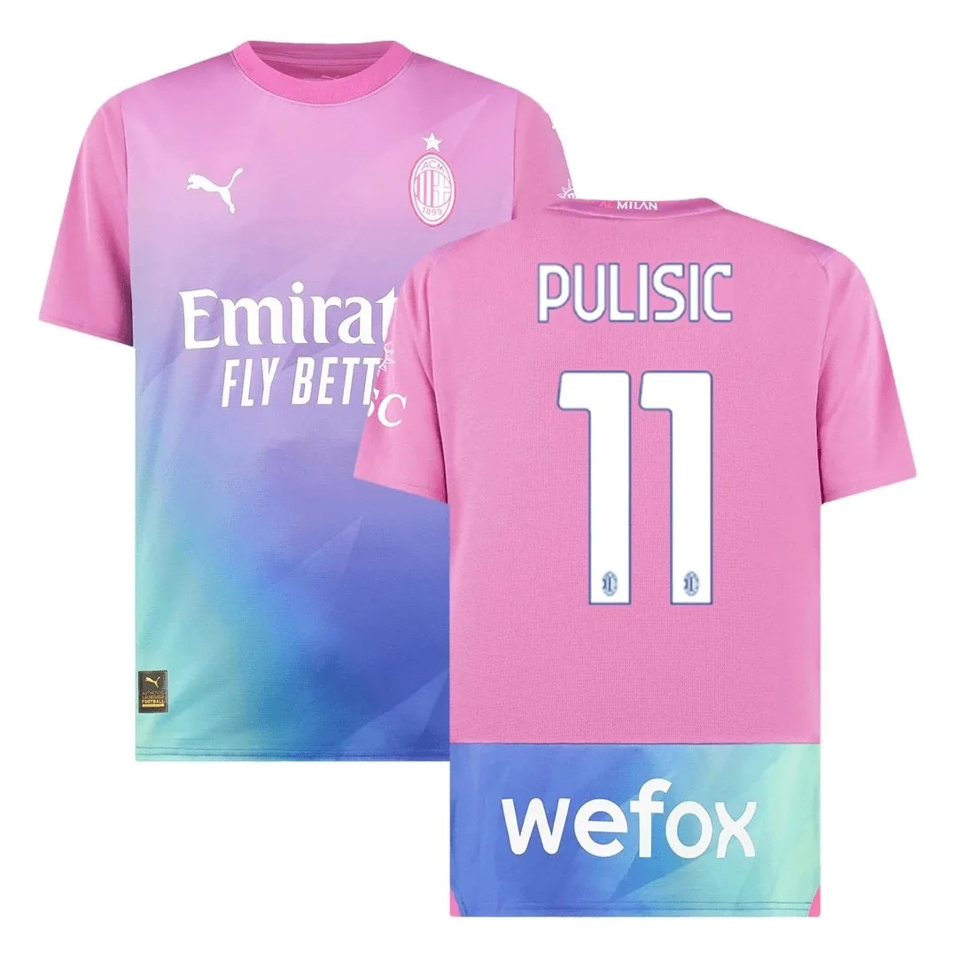 AC Milan 2023/24 Third Away Jersey – Pulisic #11
