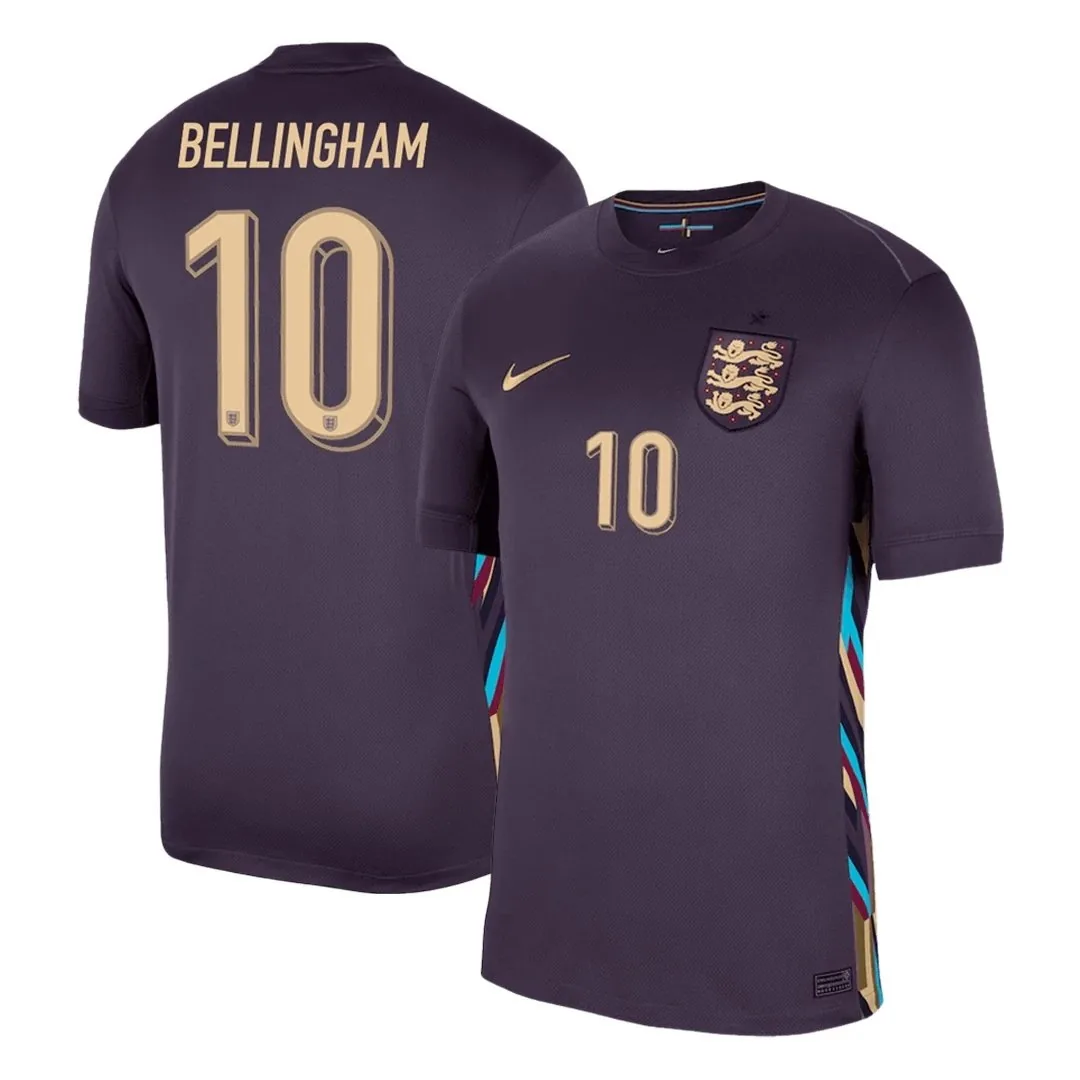 England 2024 Away Jersey – Bellingham #10