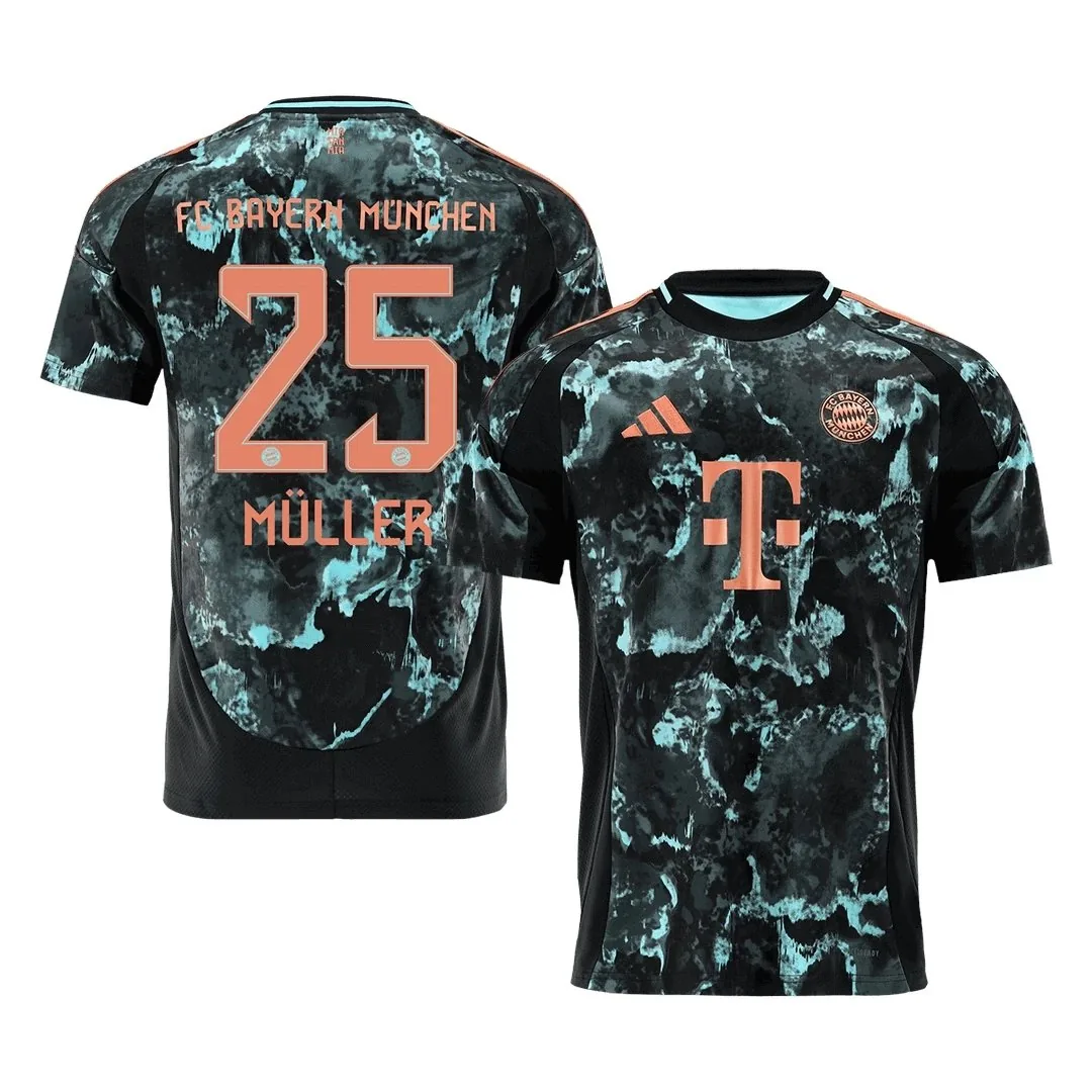 Bayern Munich 2024/25 Away Jersey – Muller #25