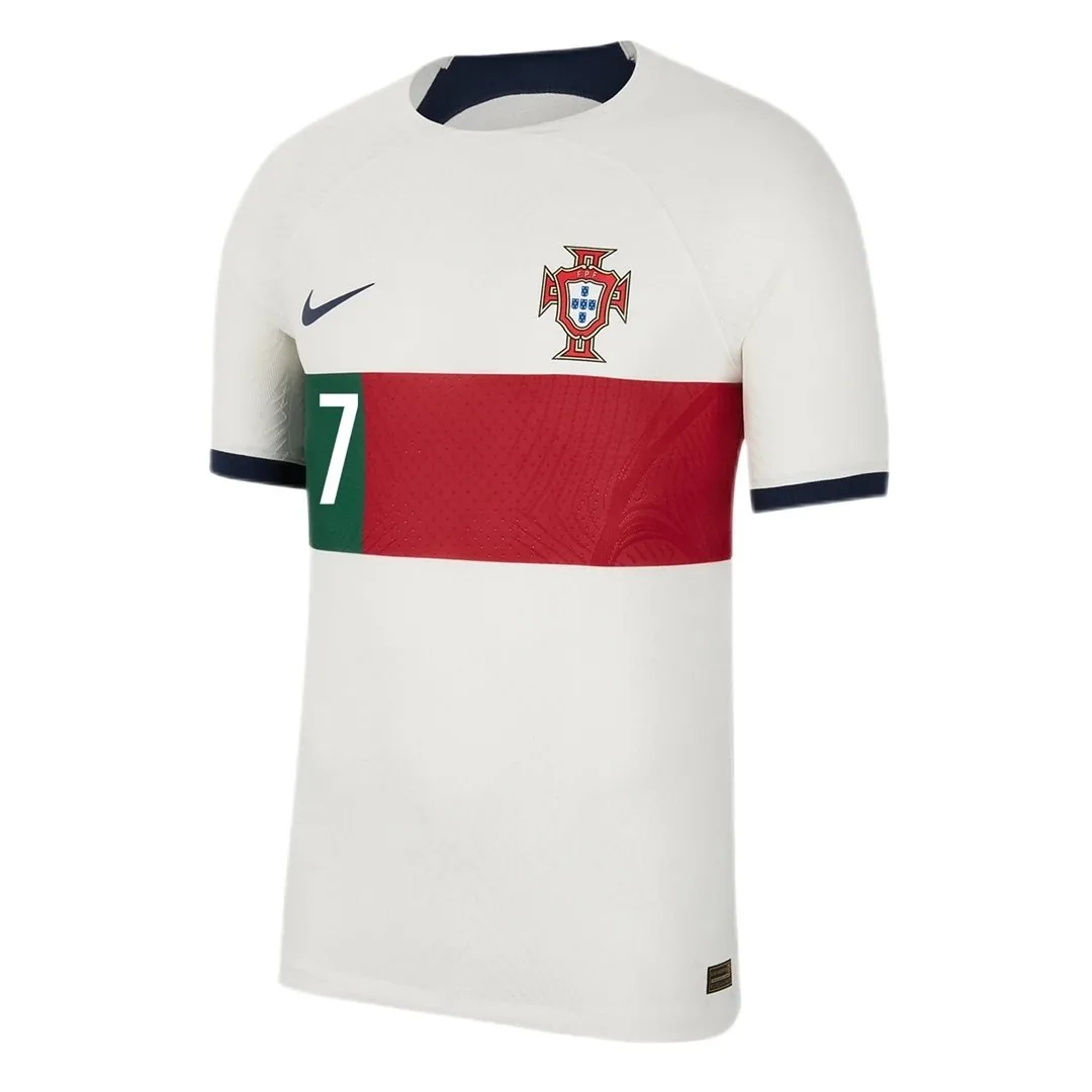 Portugal 2022 Away Jersey – Ronaldo #7 (Player Version, Authentic)