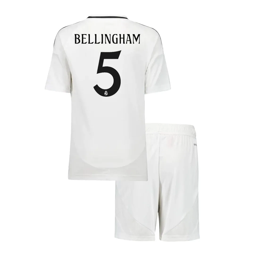 Real Madrid 2024/25 Home Jersey – Bellingham #5