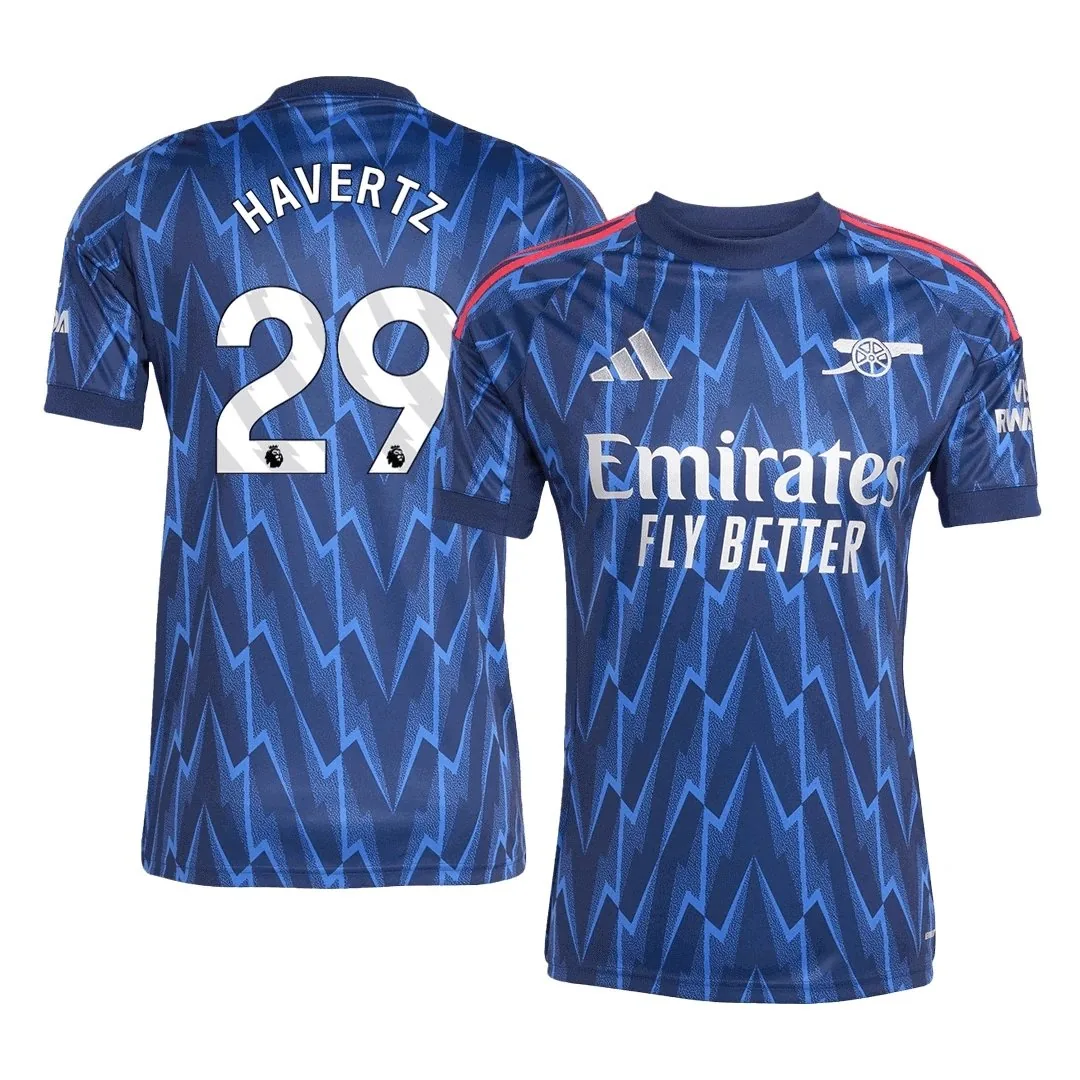 Arsenal 2025/26 Away Jersey – Havertz #29