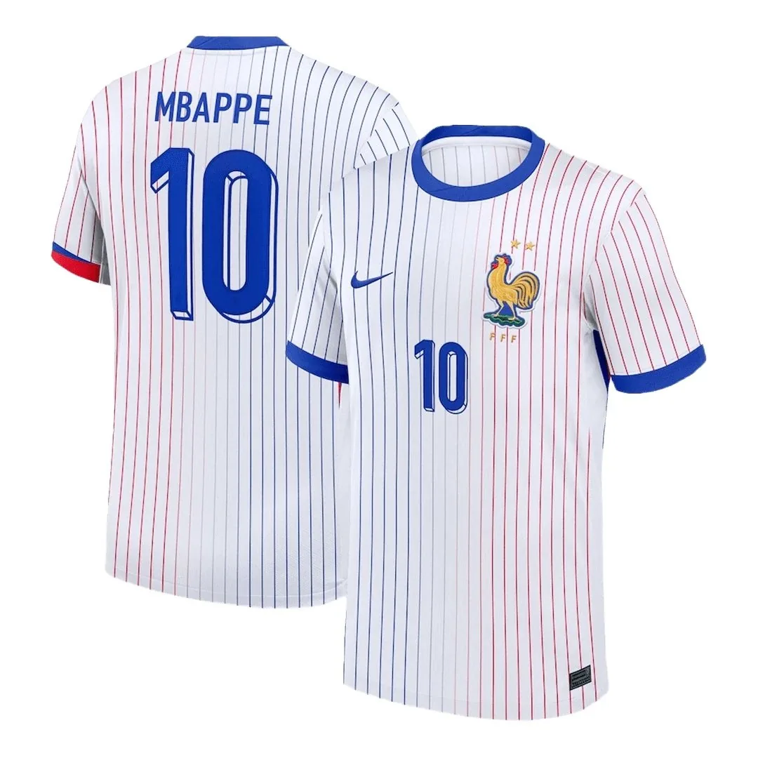 France 2024 Away Jersey – Mbappe #10
