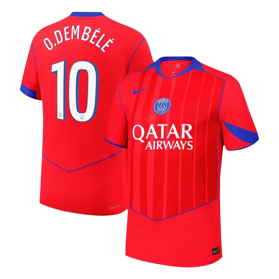 Paris Saint-Germain 2025/26 PSG Third Away Jersey – Dembele #10 (Player Version)