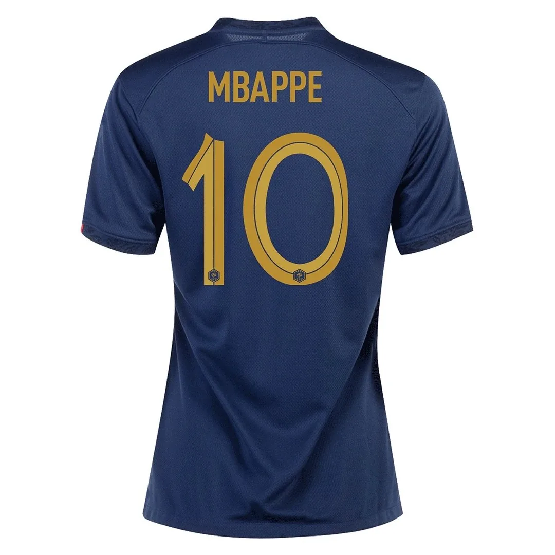 France 2022 Home Jersey – Mbappe #10