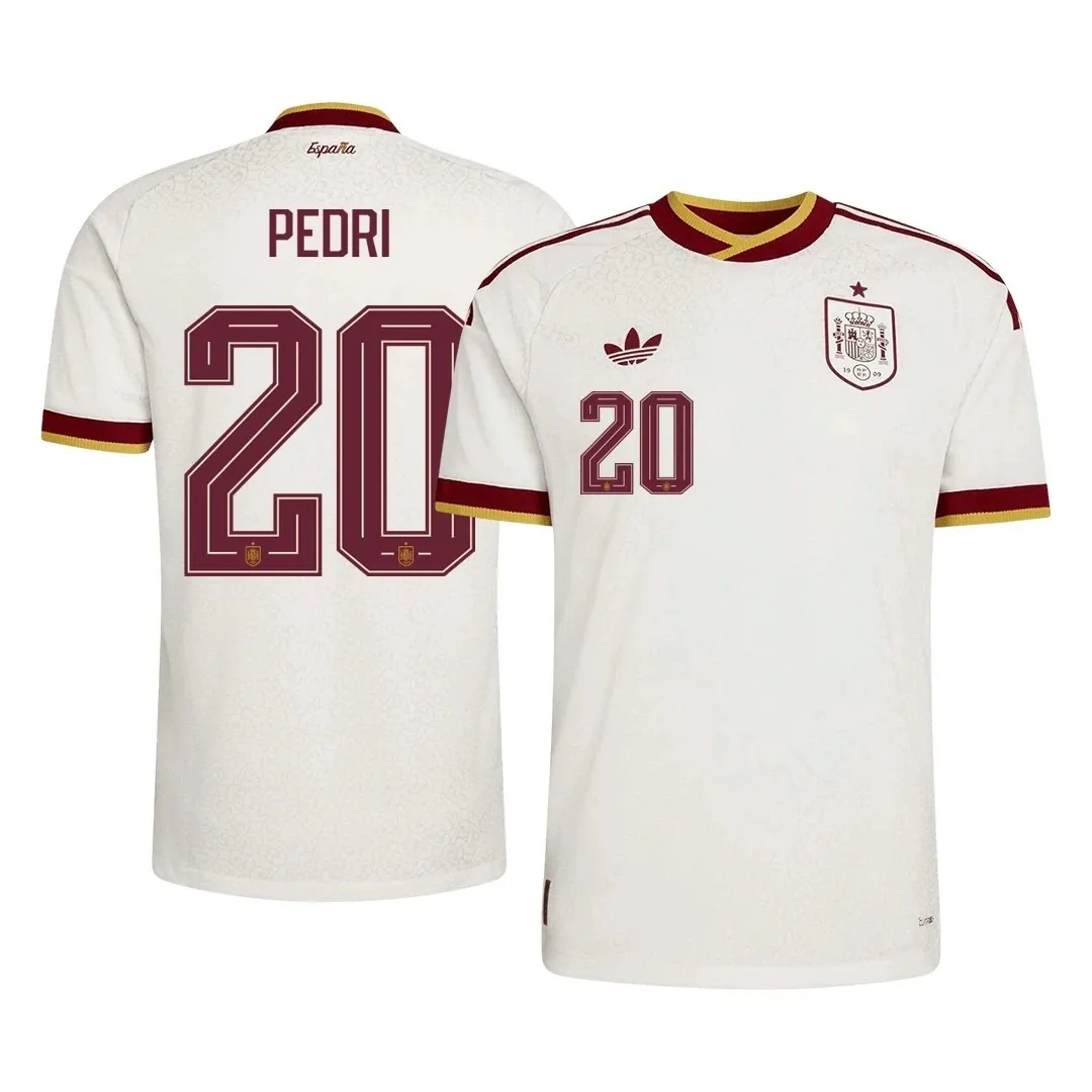 Spain 2026 Away Jersey – Pedri #20 (Player Version)