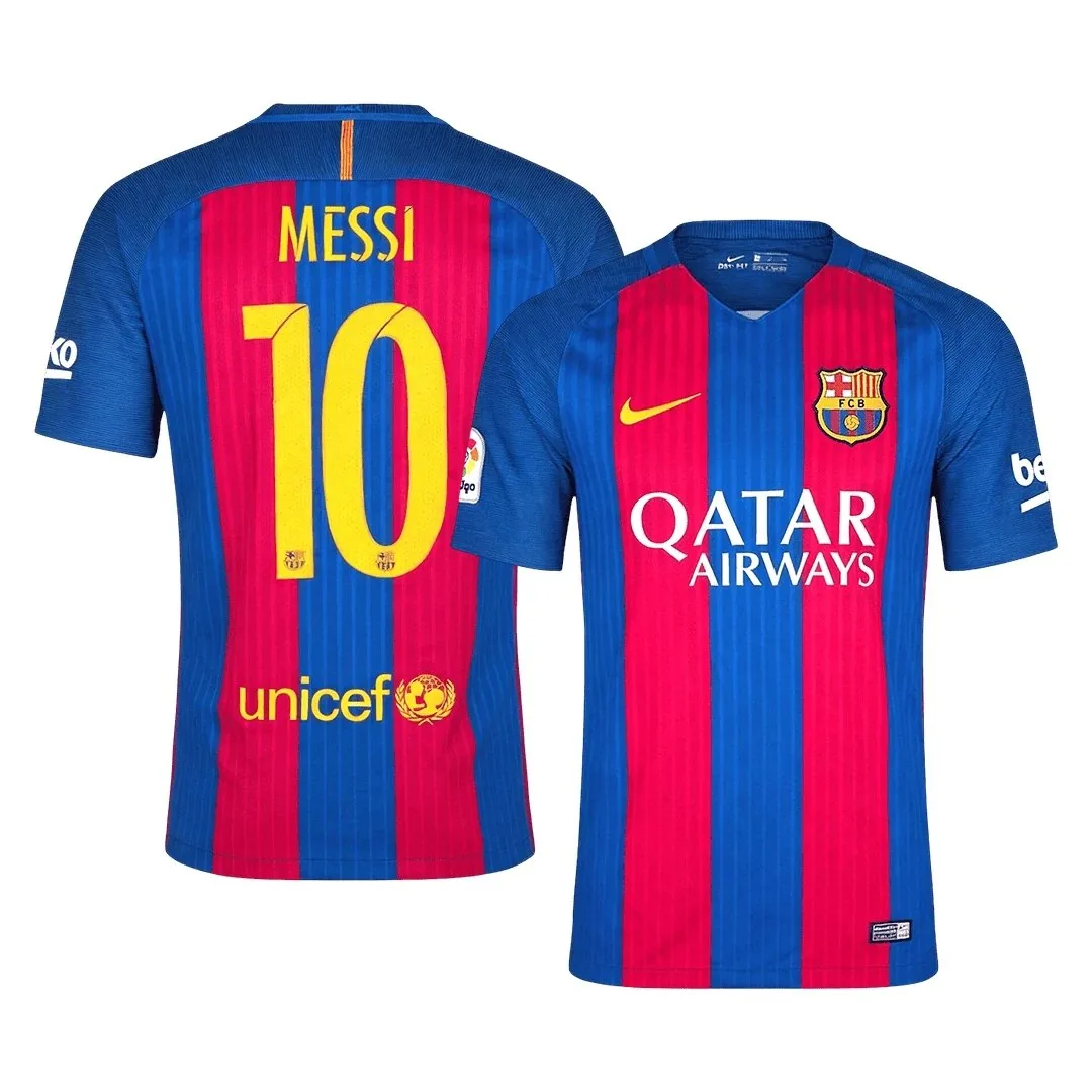 Barcelona 2016/17 Home Jersey – Messi #10