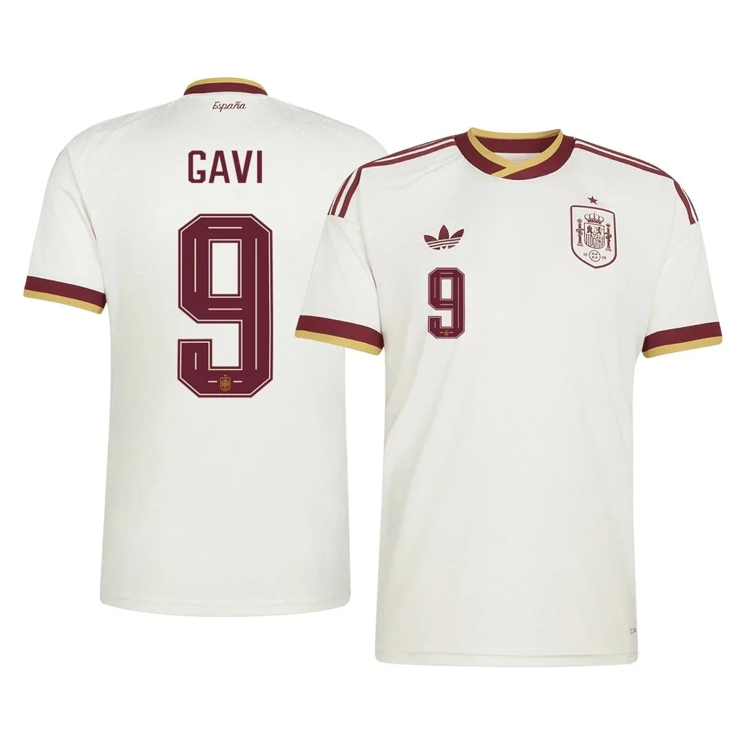 Spain 2026 Away Jersey – Gavi #9