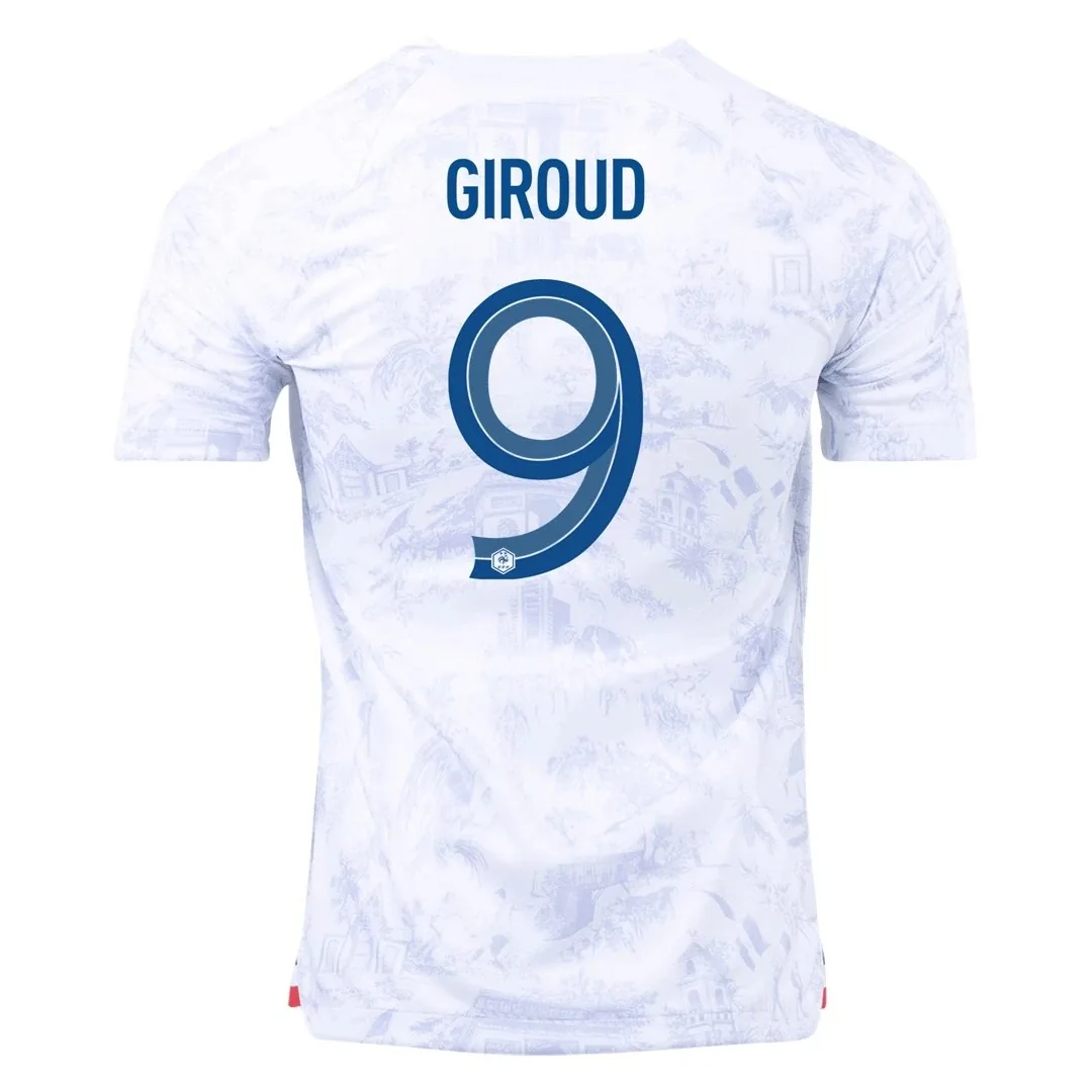 France 2022 Away Jersey – Giroud #9