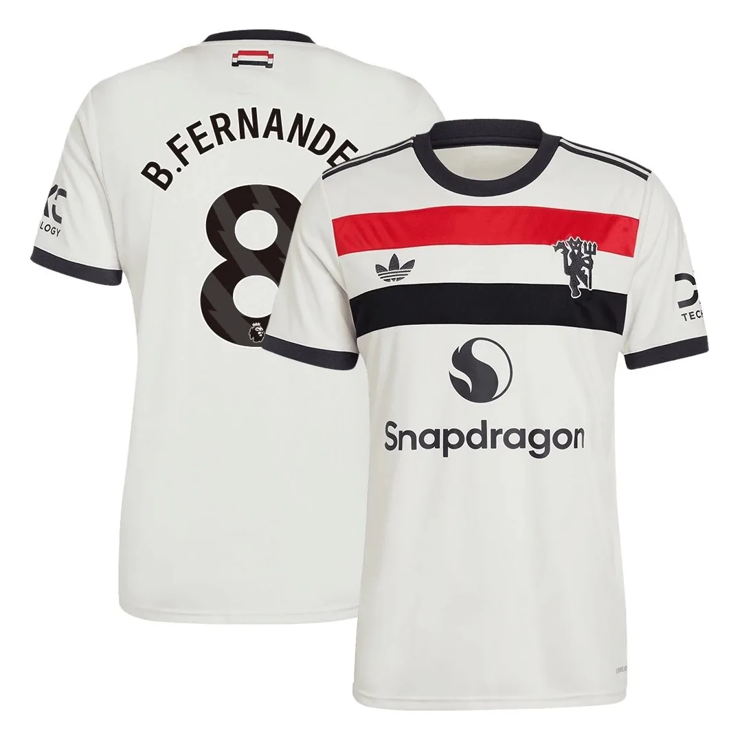 Manchester United 2024/25 Third Away Jersey – Bruno Fernandes #8