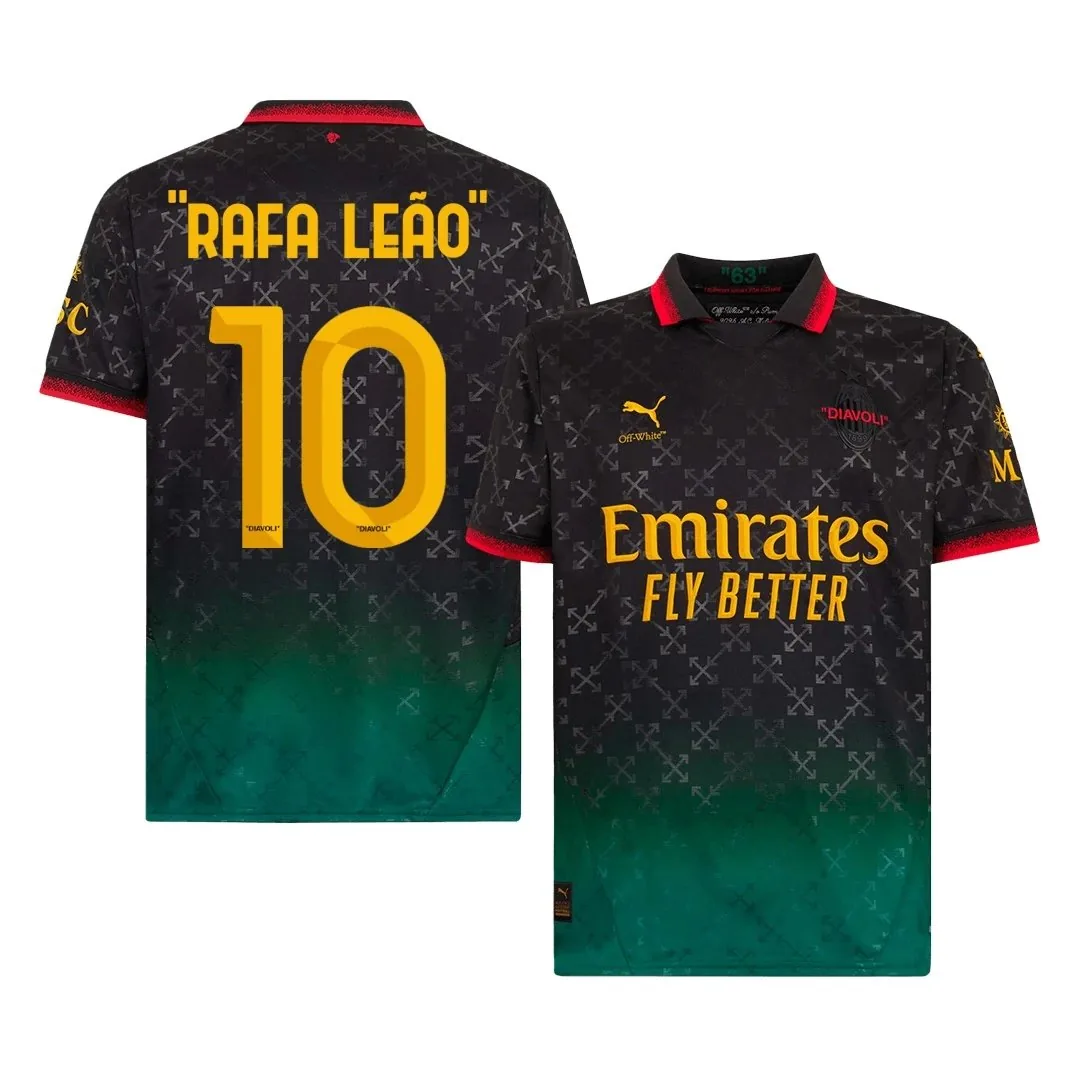 AC Milan 2024/25 Fourth Away Jersey – Leao #10