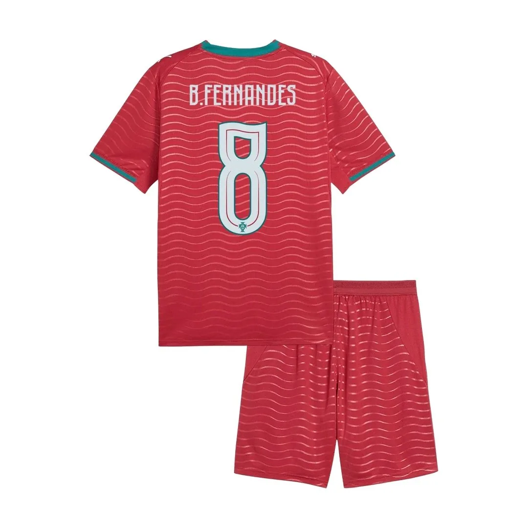 Portugal 2026 Home Jersey – Bruno Fernandes #8