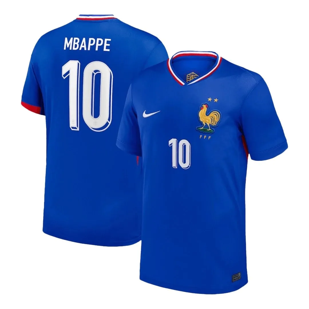 France 2024 Home Jersey – Mbappe #10