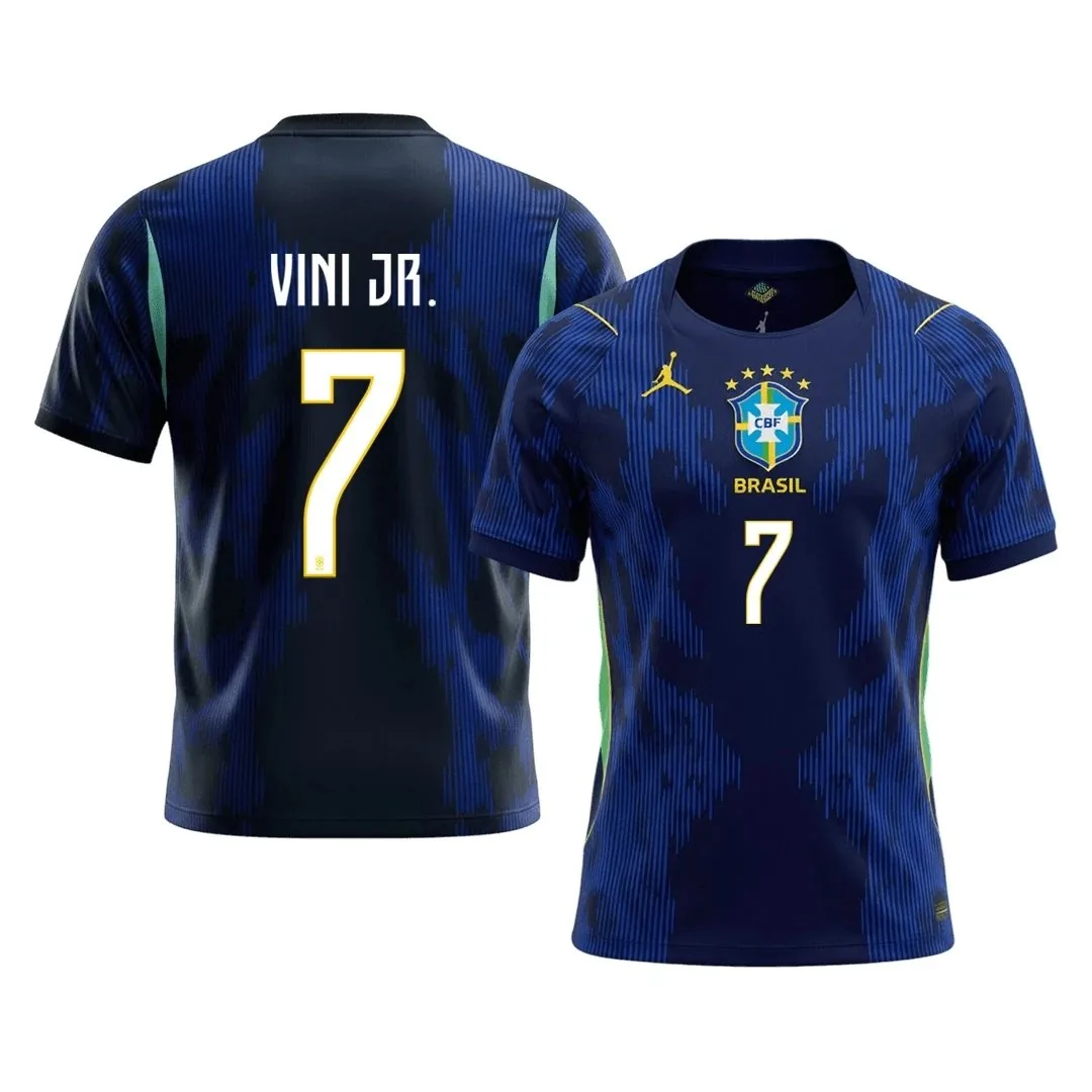 Brazil 2026 Away Jersey – Vinicius Jr #7